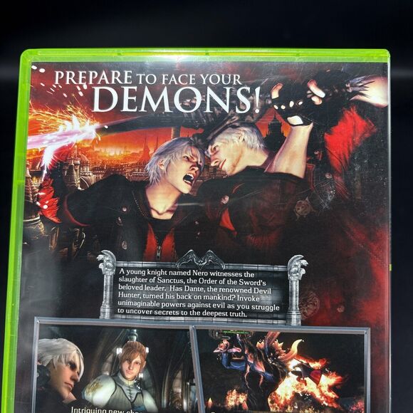 Devil May Cry 4‎ Xbox 360 Complete CIB - Picture 5 of 8